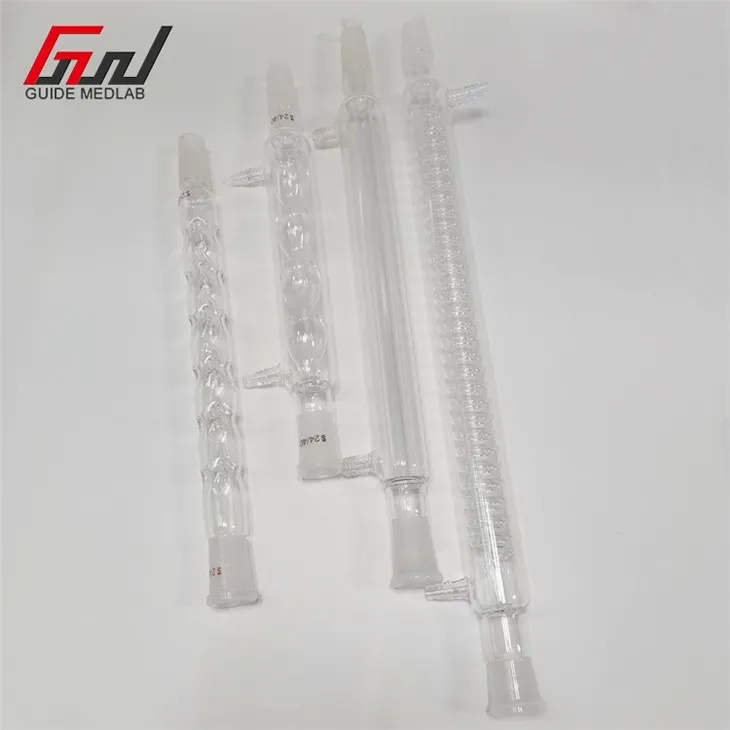 4 borosilicate glass condenser 400mm