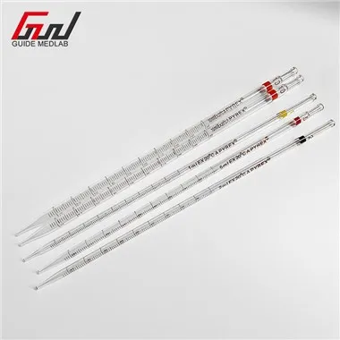 Laboratorijska steklena merilna pipeta 5 ml